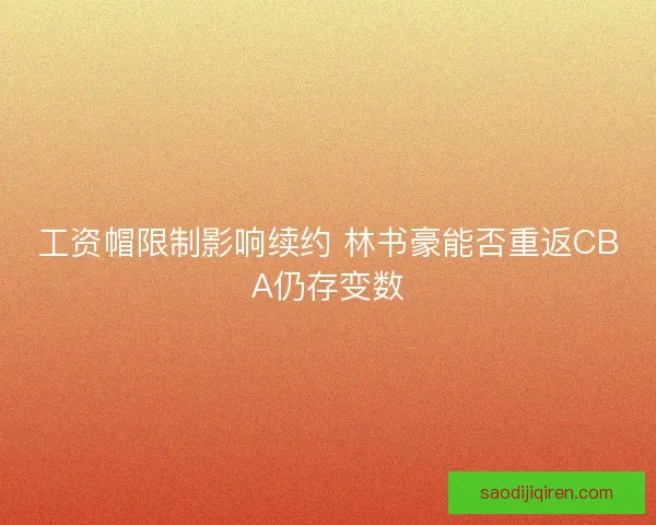 工资帽限制影响续约 林书豪能否重返CBA仍存变数